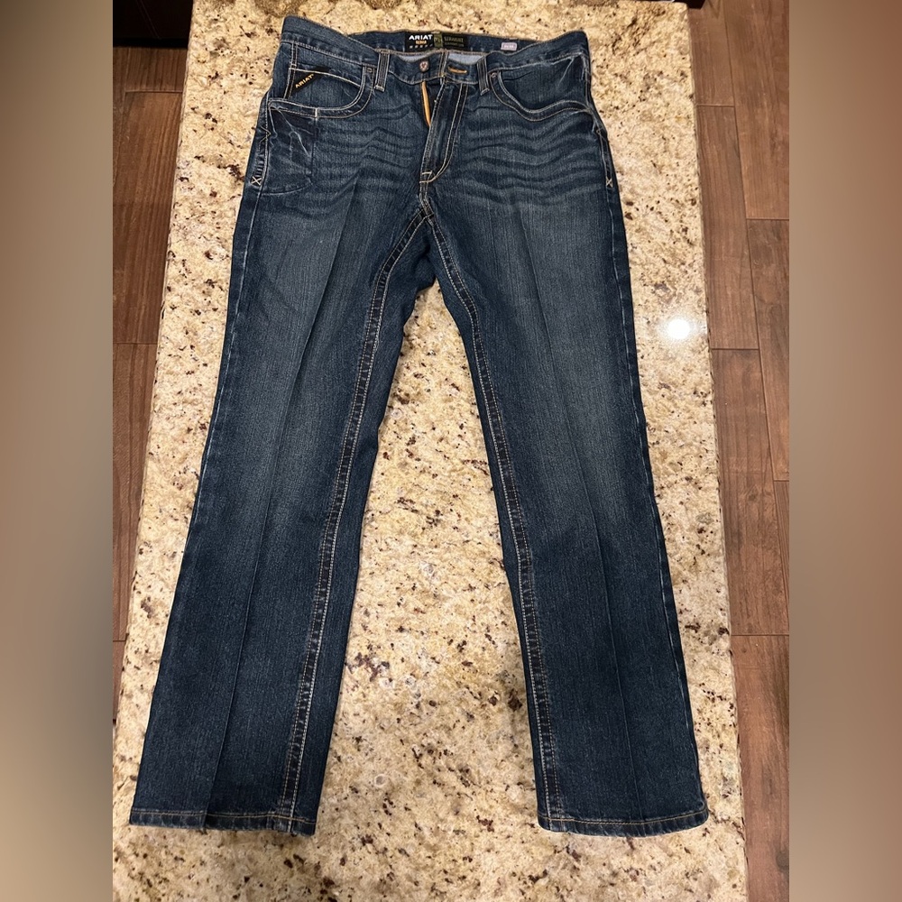 ARIAT Rebar M5 Straight Men’s Jeans Ironside